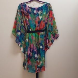 Eliza J pretty chiffon belted dress